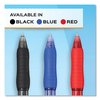 Paper Mate Profile Gel Pen, Retractable, Medium 0.7 mm, Black Ink, Translucent Black Barrel, PK36 PK 2095473